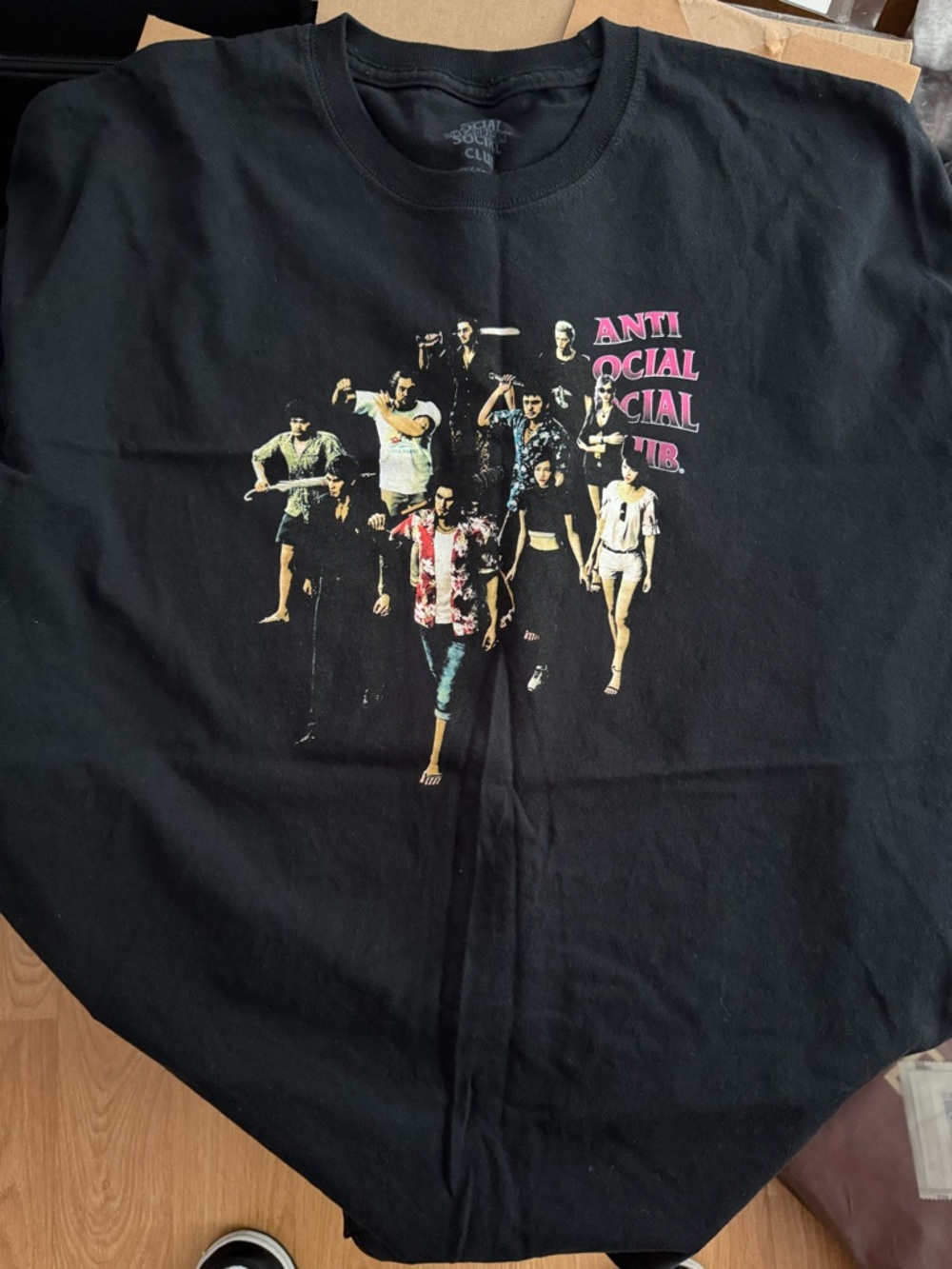 Never Worn Anti Social Social Club x Like a Dragon Black Tee in XXL